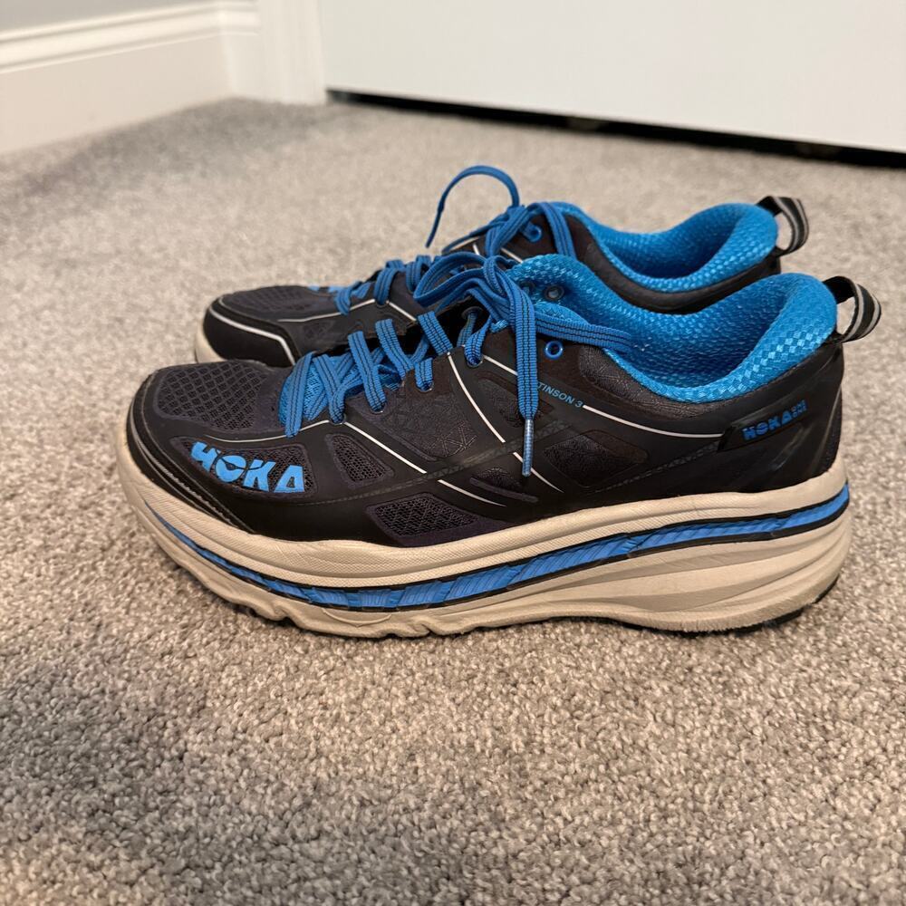 Men's Hoka STINSON 3 ATR Shoes - Ombre Blue / French Blue Size 9.5